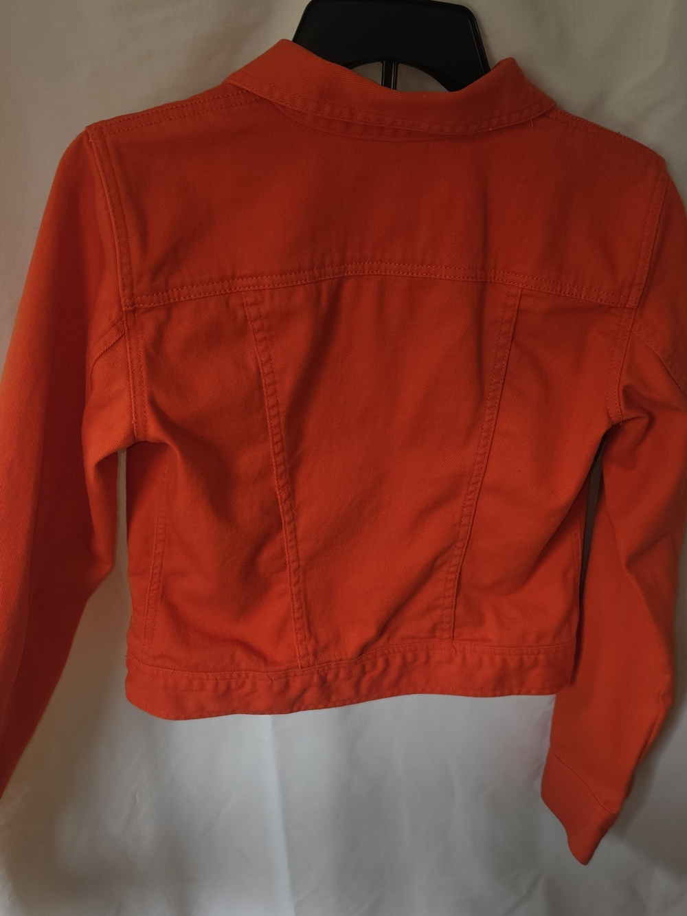 Ralph Lauren Bright Orange Denim Jacket - Women's - Picture 6 of 9
